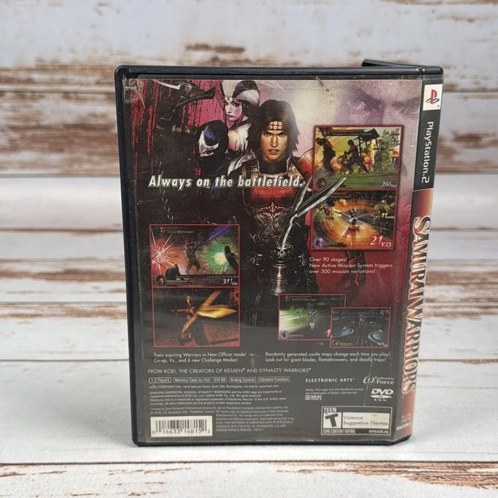 N/A samurai warriors